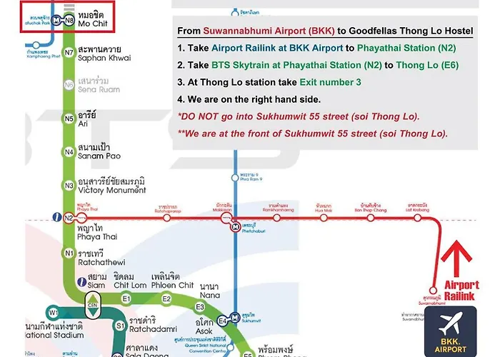 旅馆 Goodfellas Thong Lo #no Check-in After 5pm #please Submit Arrival Time After